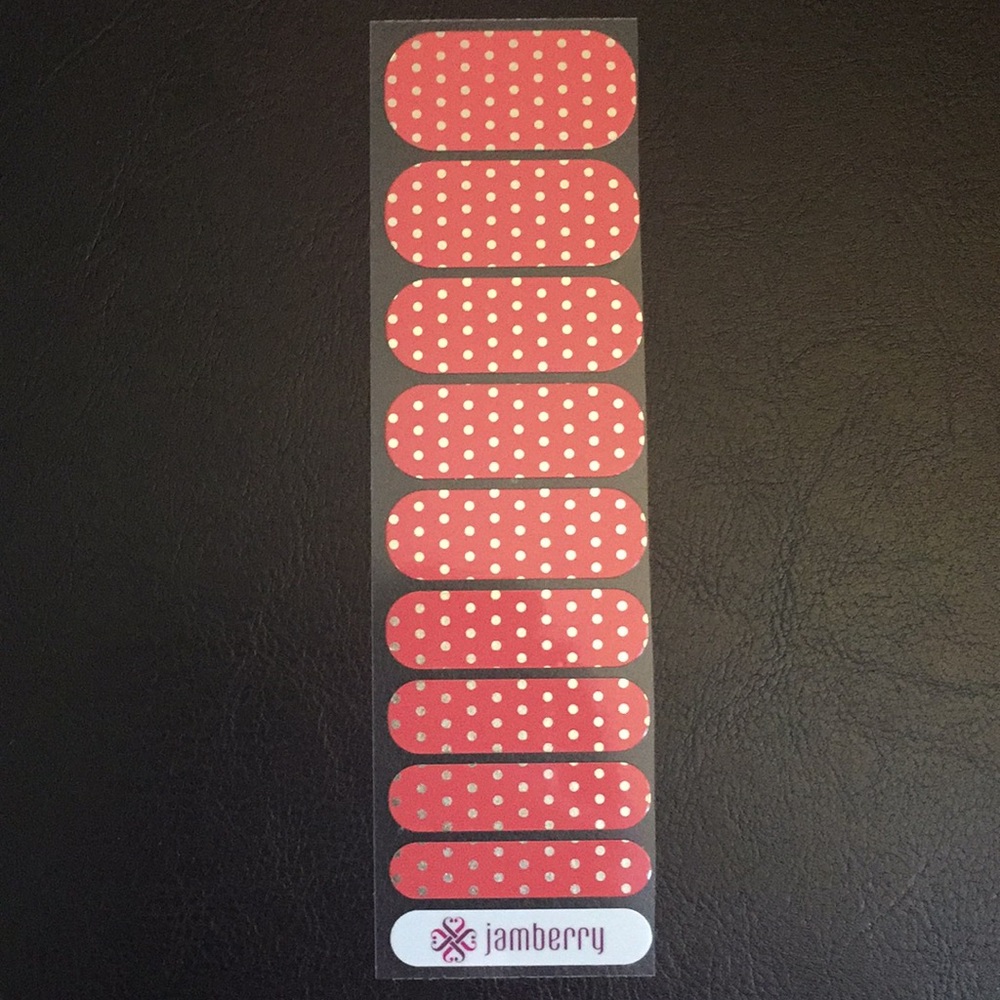Jamberry Rose Polka Half Sheet